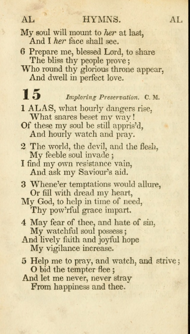 A Selection of Hymns, adapted to the devotions of the closet, the family, and the social circle; and containing subjects appropriate to the monthly concerns of prayer for the success... page 14