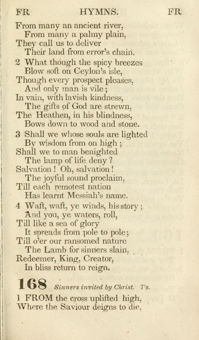 A Selection of Hymns, adapted to the devotions of the closet, the family, and the social circle; and containing subjects appropriate to the monthly concerns of prayer for the success... page 145