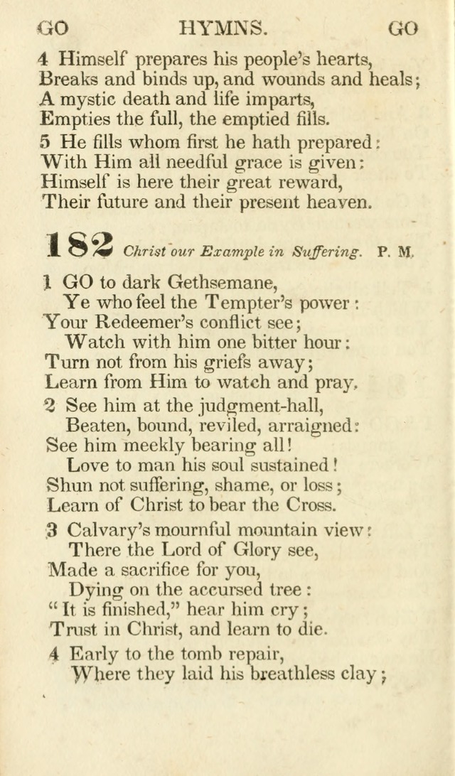 A Selection of Hymns, adapted to the devotions of the closet, the family, and the social circle; and containing subjects appropriate to the monthly concerns of prayer for the success... page 158