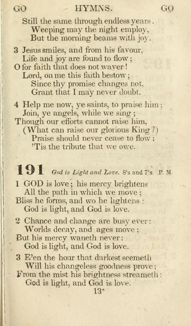 A Selection of Hymns, adapted to the devotions of the closet, the family, and the social circle; and containing subjects appropriate to the monthly concerns of prayer for the success... page 165