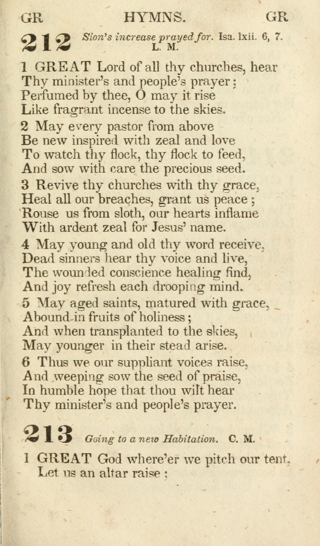 A Selection of Hymns, adapted to the devotions of the closet, the family, and the social circle; and containing subjects appropriate to the monthly concerns of prayer for the success... page 181