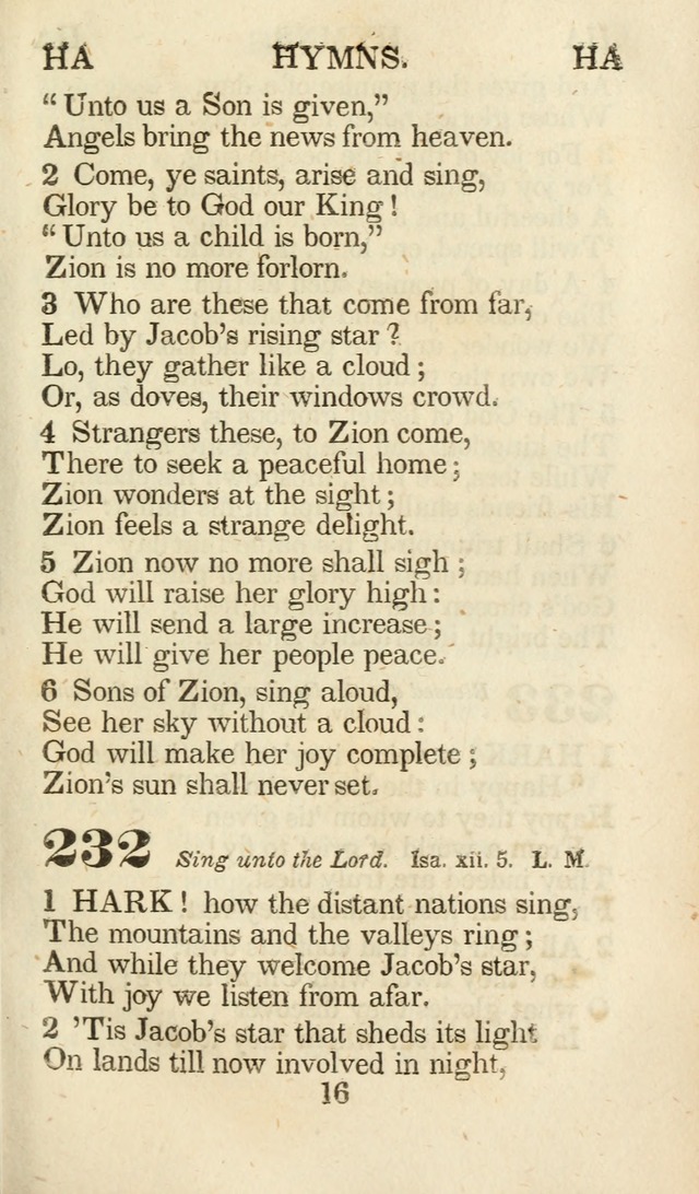 A Selection of Hymns, adapted to the devotions of the closet, the family, and the social circle; and containing subjects appropriate to the monthly concerns of prayer for the success... page 197