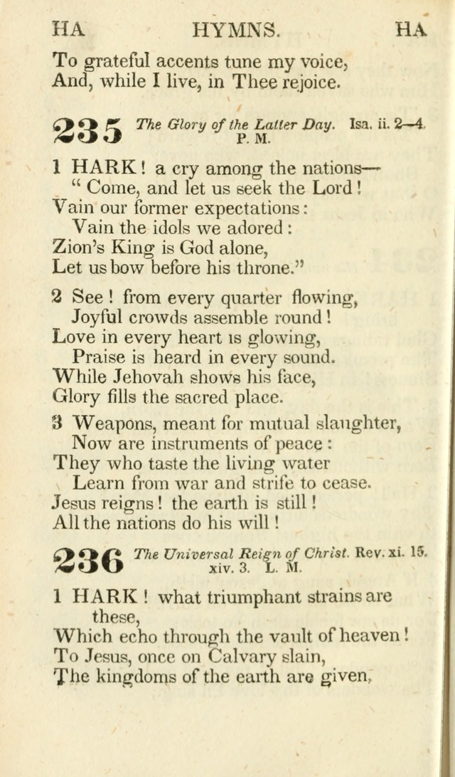 A Selection of Hymns, adapted to the devotions of the closet, the family, and the social circle; and containing subjects appropriate to the monthly concerns of prayer for the success... page 200