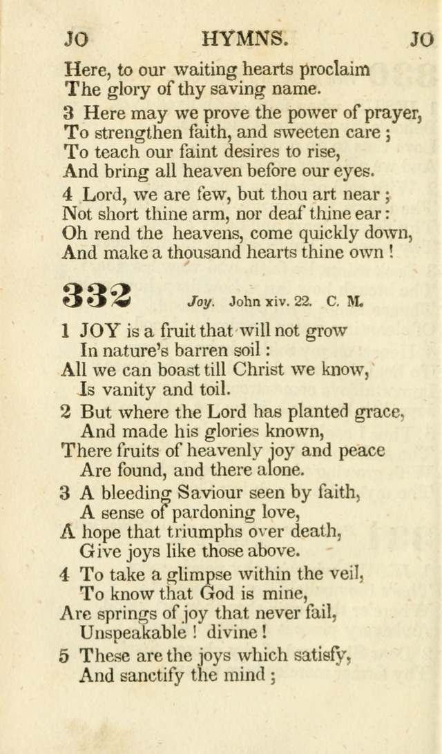 A Selection of Hymns, adapted to the devotions of the closet, the family, and the social circle; and containing subjects appropriate to the monthly concerns of prayer for the success... page 280