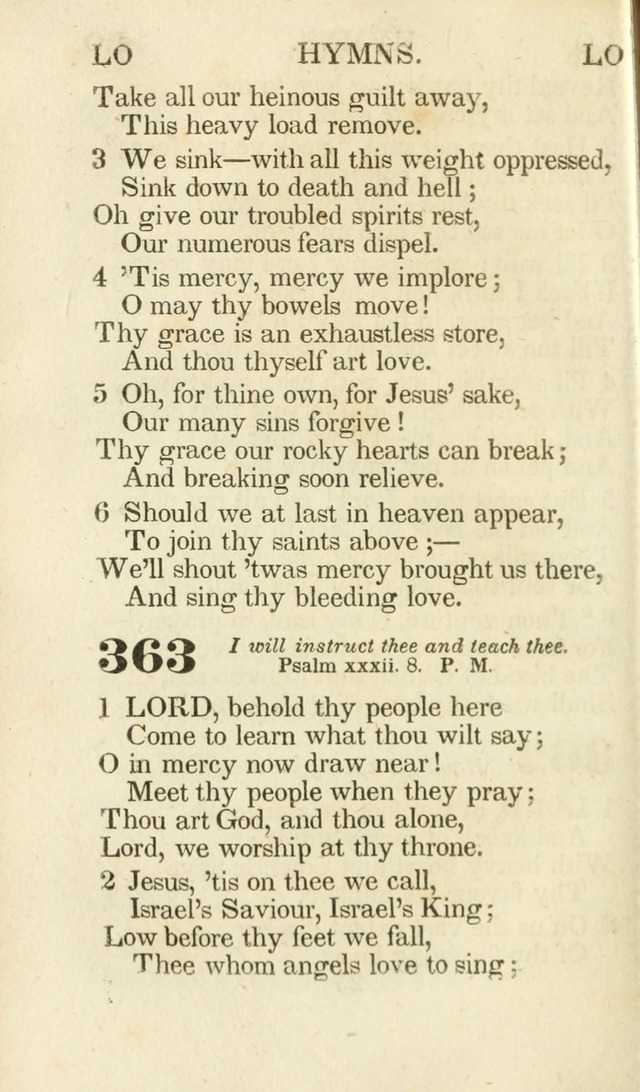 A Selection of Hymns, adapted to the devotions of the closet, the family, and the social circle; and containing subjects appropriate to the monthly concerns of prayer for the success... page 306