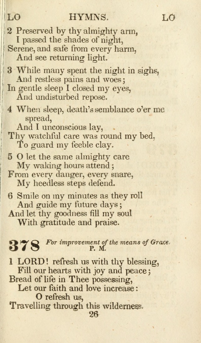 A Selection of Hymns, adapted to the devotions of the closet, the family, and the social circle; and containing subjects appropriate to the monthly concerns of prayer for the success... page 317