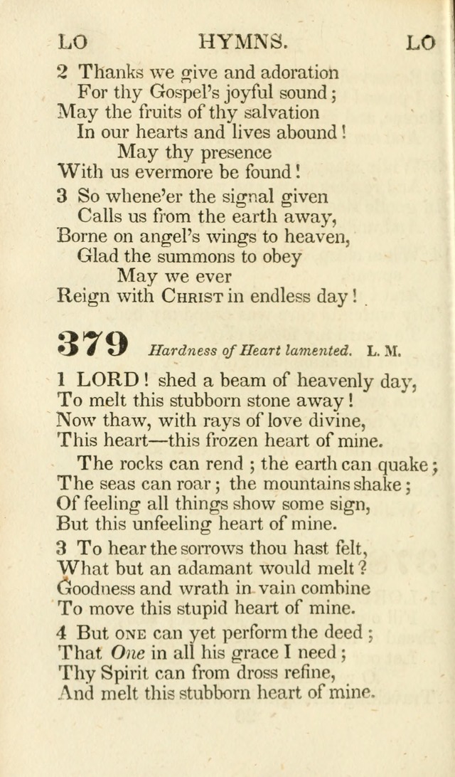 A Selection of Hymns, adapted to the devotions of the closet, the family, and the social circle; and containing subjects appropriate to the monthly concerns of prayer for the success... page 318