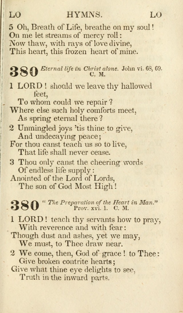 A Selection of Hymns, adapted to the devotions of the closet, the family, and the social circle; and containing subjects appropriate to the monthly concerns of prayer for the success... page 319