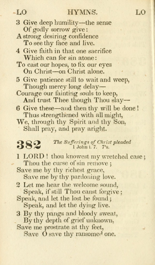 A Selection of Hymns, adapted to the devotions of the closet, the family, and the social circle; and containing subjects appropriate to the monthly concerns of prayer for the success... page 320