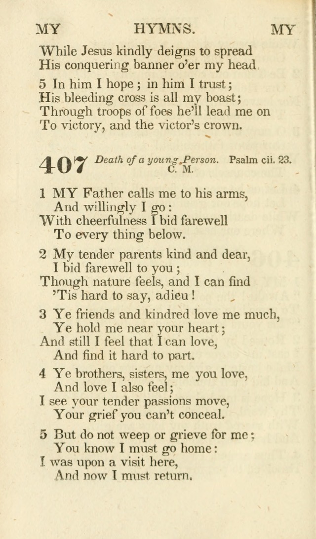 A Selection of Hymns, adapted to the devotions of the closet, the family, and the social circle; and containing subjects appropriate to the monthly concerns of prayer for the success... page 338