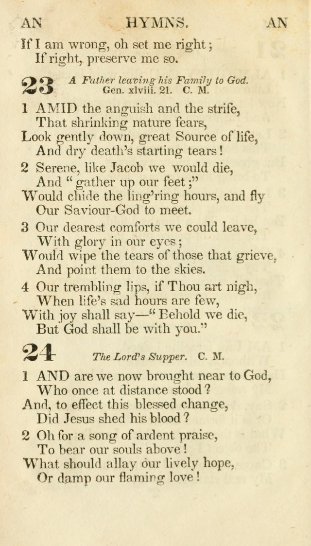 A Selection of Hymns, adapted to the devotions of the closet, the family, and the social circle; and containing subjects appropriate to the monthly concerns of prayer for the success... page 34