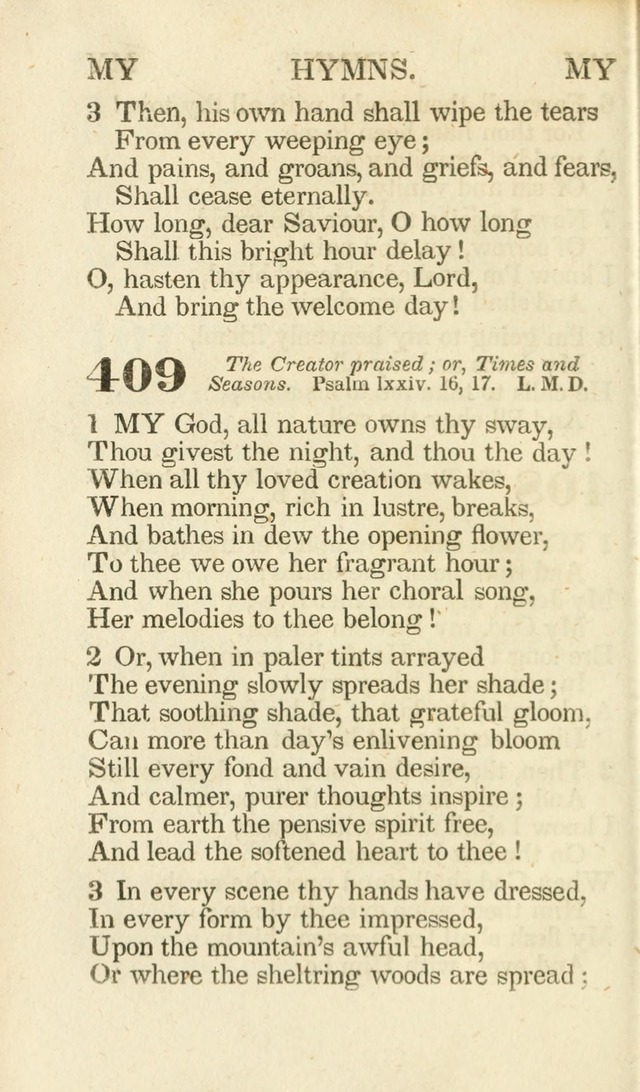 A Selection of Hymns, adapted to the devotions of the closet, the family, and the social circle; and containing subjects appropriate to the monthly concerns of prayer for the success... page 340