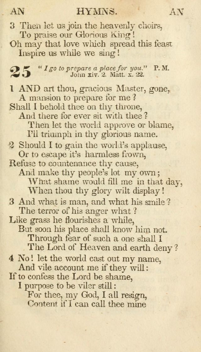 A Selection of Hymns, adapted to the devotions of the closet, the family, and the social circle; and containing subjects appropriate to the monthly concerns of prayer for the success... page 35