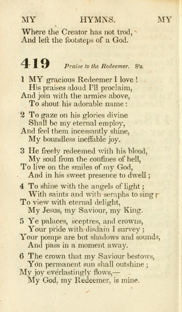 A Selection of Hymns, adapted to the devotions of the closet, the family, and the social circle; and containing subjects appropriate to the monthly concerns of prayer for the success... page 350