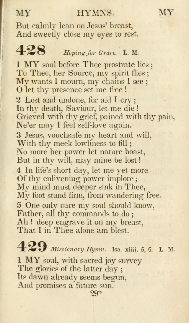 A Selection of Hymns, adapted to the devotions of the closet, the family, and the social circle; and containing subjects appropriate to the monthly concerns of prayer for the success... page 357