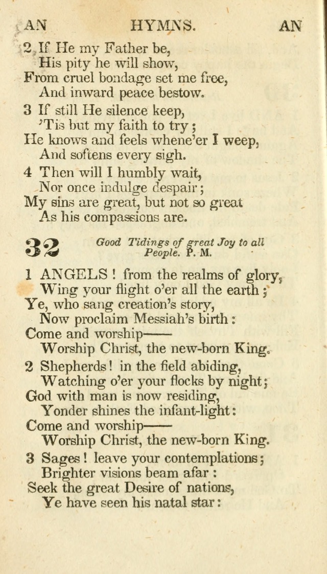 A Selection of Hymns, adapted to the devotions of the closet, the family, and the social circle; and containing subjects appropriate to the monthly concerns of prayer for the success... page 40