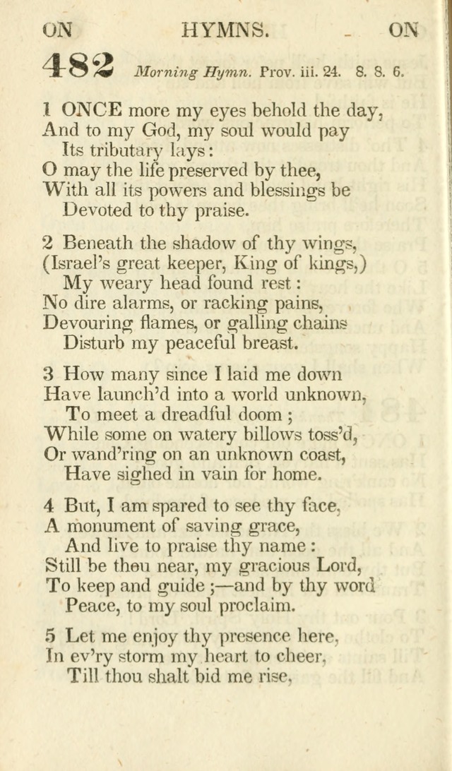 A Selection of Hymns, adapted to the devotions of the closet, the family, and the social circle; and containing subjects appropriate to the monthly concerns of prayer for the success... page 400