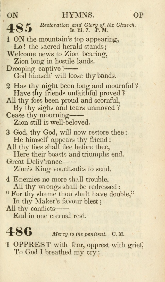 A Selection of Hymns, adapted to the devotions of the closet, the family, and the social circle; and containing subjects appropriate to the monthly concerns of prayer for the success... page 403