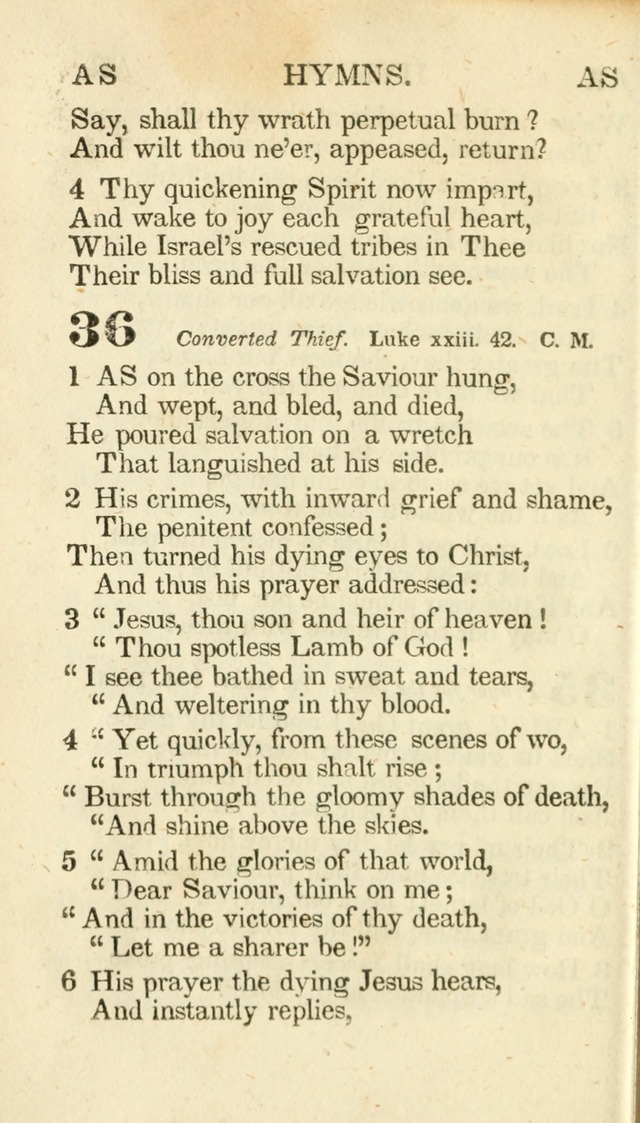 A Selection of Hymns, adapted to the devotions of the closet, the family, and the social circle; and containing subjects appropriate to the monthly concerns of prayer for the success... page 44