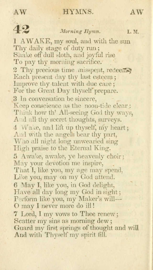 A Selection of Hymns, adapted to the devotions of the closet, the family, and the social circle; and containing subjects appropriate to the monthly concerns of prayer for the success... page 48