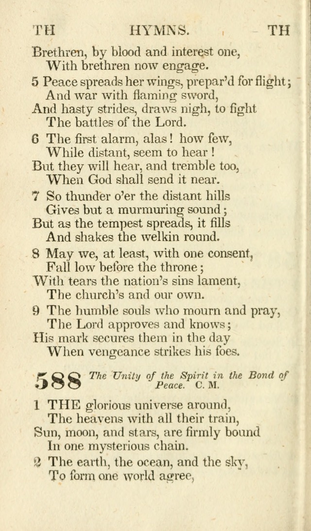 A Selection of Hymns, adapted to the devotions of the closet, the family, and the social circle; and containing subjects appropriate to the monthly concerns of prayer for the success... page 488