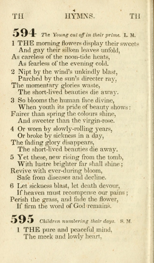 A Selection of Hymns, adapted to the devotions of the closet, the family, and the social circle; and containing subjects appropriate to the monthly concerns of prayer for the success... page 494