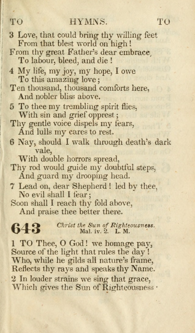 A Selection of Hymns, adapted to the devotions of the closet, the family, and the social circle; and containing subjects appropriate to the monthly concerns of prayer for the success... page 535