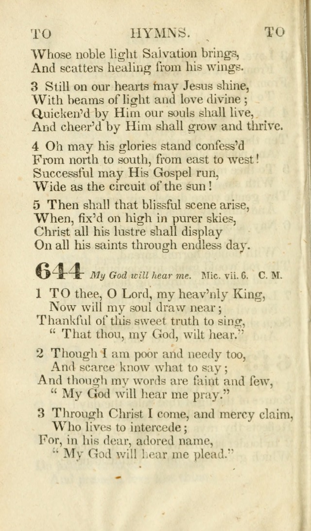 A Selection of Hymns, adapted to the devotions of the closet, the family, and the social circle; and containing subjects appropriate to the monthly concerns of prayer for the success... page 536