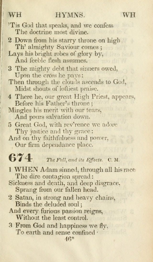 A Selection of Hymns, adapted to the devotions of the closet, the family, and the social circle; and containing subjects appropriate to the monthly concerns of prayer for the success... page 561