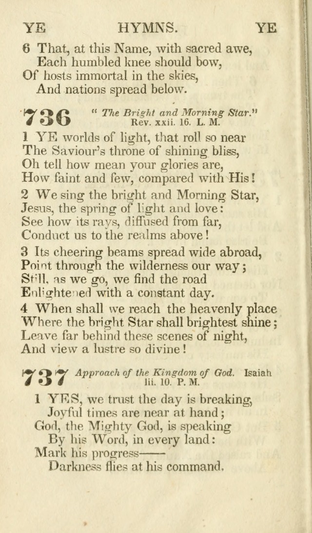 A Selection of Hymns, adapted to the devotions of the closet, the family, and the social circle; and containing subjects appropriate to the monthly concerns of prayer for the success... page 614