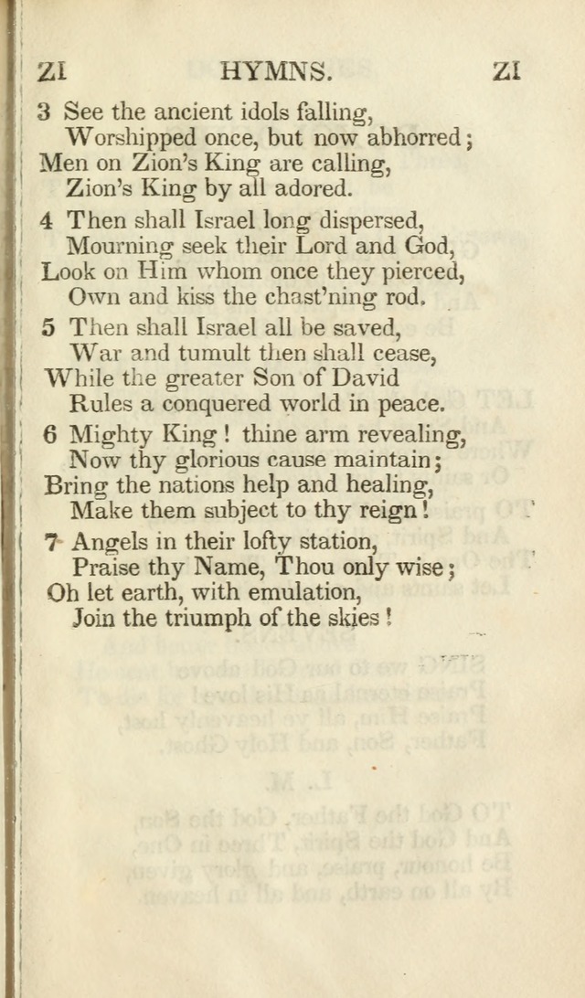 A Selection of Hymns, adapted to the devotions of the closet, the family, and the social circle; and containing subjects appropriate to the monthly concerns of prayer for the success... page 619