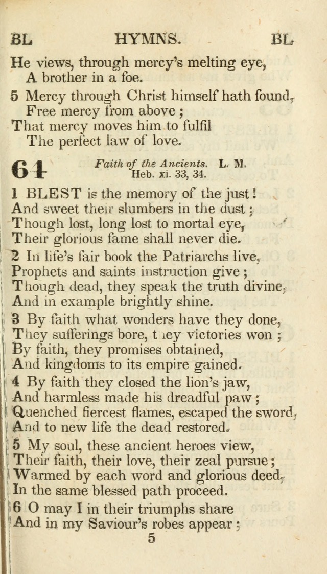 A Selection of Hymns, adapted to the devotions of the closet, the family, and the social circle; and containing subjects appropriate to the monthly concerns of prayer for the success... page 65