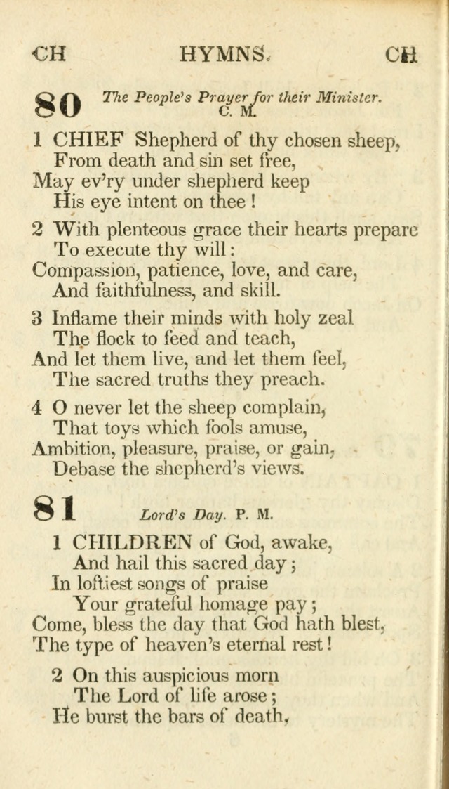 A Selection of Hymns, adapted to the devotions of the closet, the family, and the social circle; and containing subjects appropriate to the monthly concerns of prayer for the success... page 78