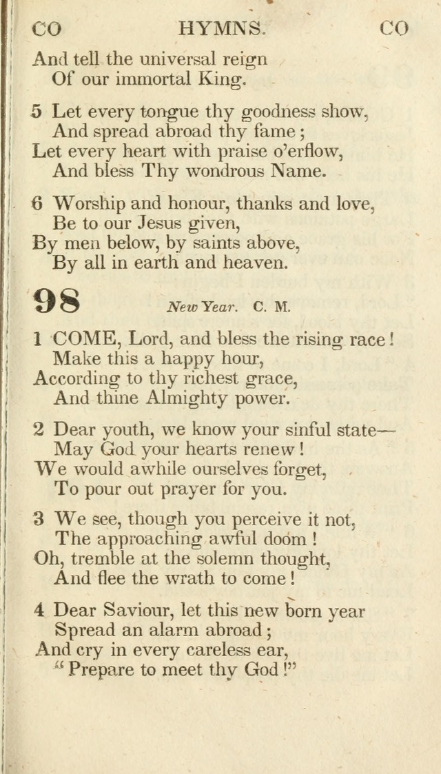 A Selection of Hymns, adapted to the devotions of the closet, the family, and the social circle; and containing subjects appropriate to the monthly concerns of prayer for the success... page 91
