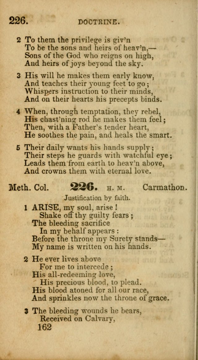 Select Hymns: adapted to the devotional exercises of the Baptist denomination (2nd ed.) page 162