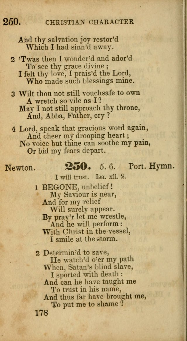 Select Hymns: adapted to the devotional exercises of the Baptist denomination (2nd ed.) page 178