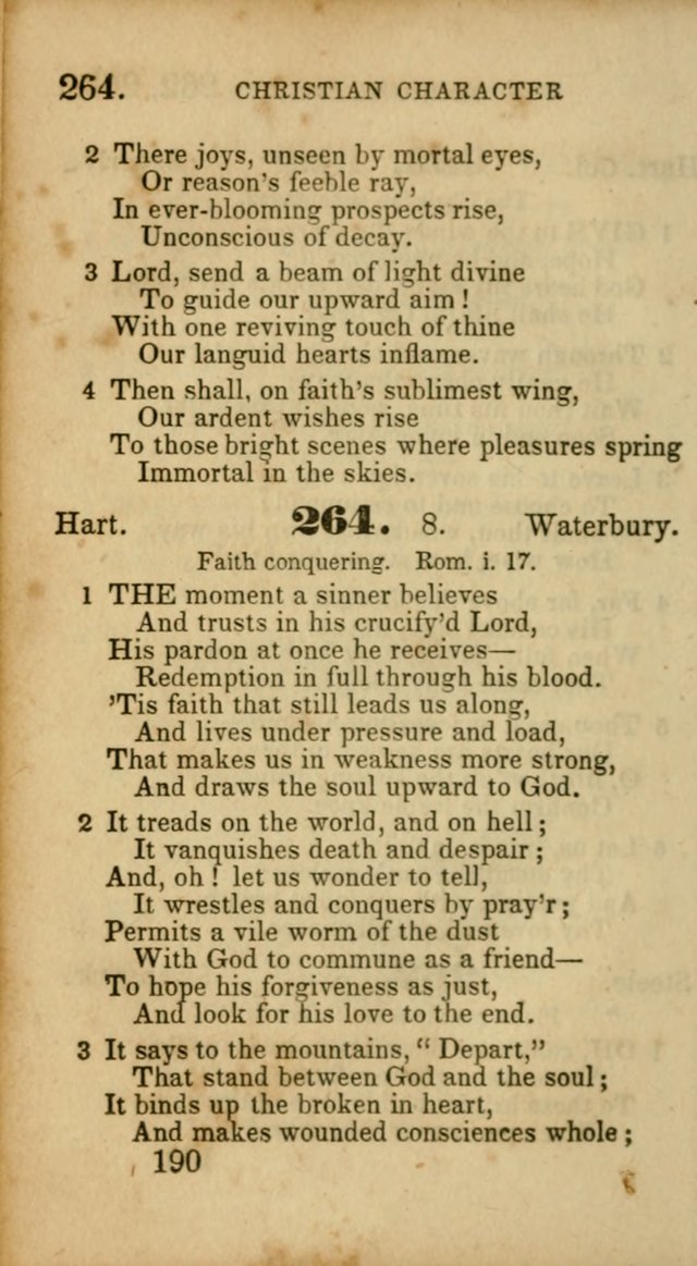 Select Hymns: adapted to the devotional exercises of the Baptist denomination (2nd ed.) page 190