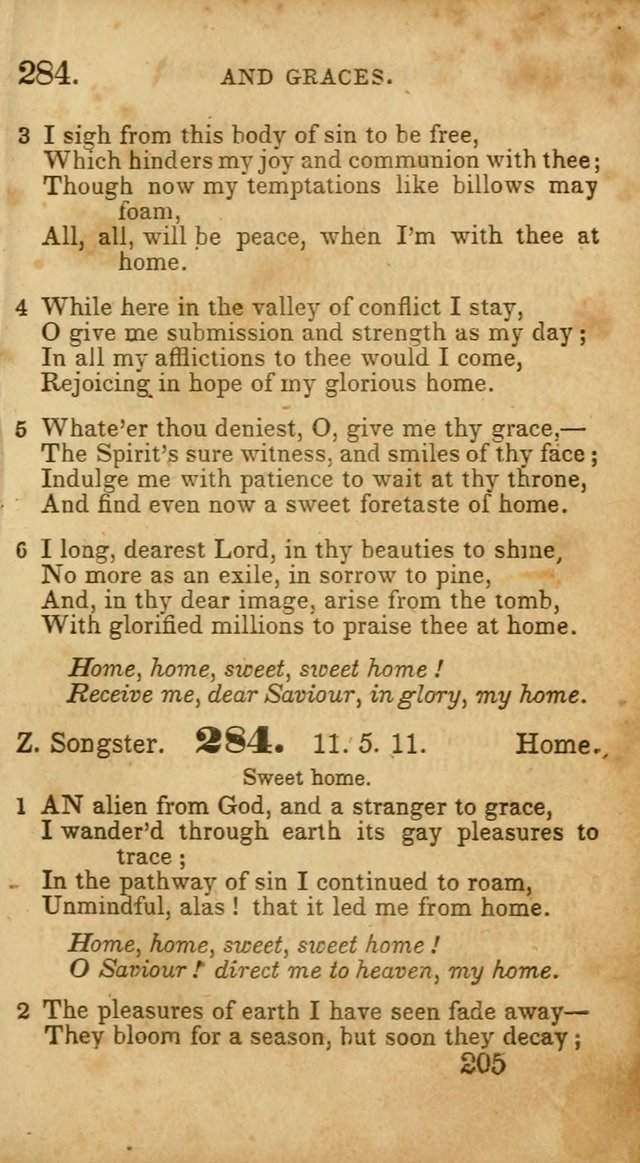 Select Hymns: adapted to the devotional exercises of the Baptist denomination (2nd ed.) page 205