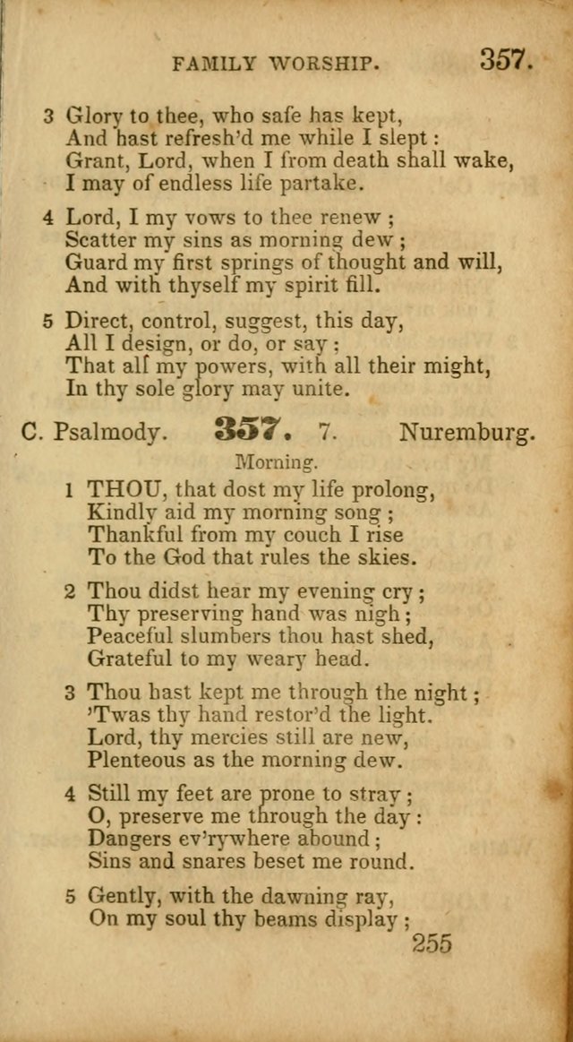 Select Hymns: adapted to the devotional exercises of the Baptist denomination (2nd ed.) page 255