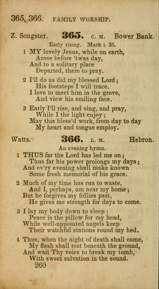 Select Hymns: adapted to the devotional exercises of the Baptist denomination (2nd ed.) page 260