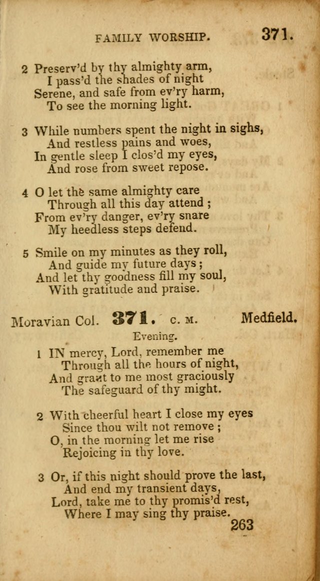 Select Hymns: adapted to the devotional exercises of the Baptist denomination (2nd ed.) page 263