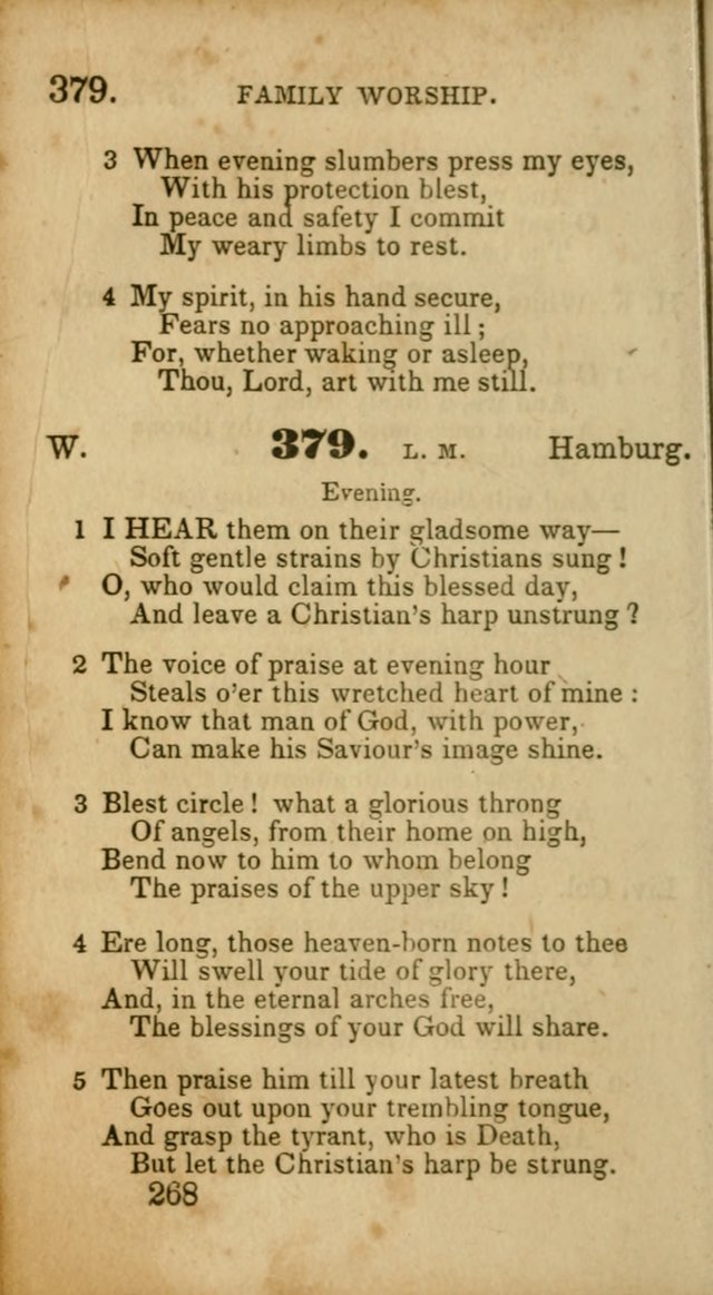 Select Hymns: adapted to the devotional exercises of the Baptist denomination (2nd ed.) page 268