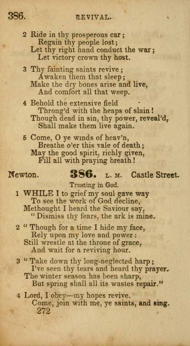 Select Hymns: adapted to the devotional exercises of the Baptist denomination (2nd ed.) page 272