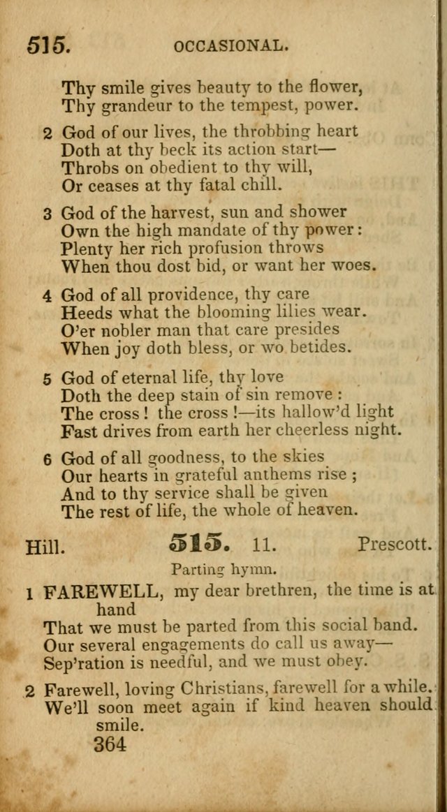 Select Hymns: adapted to the devotional exercises of the Baptist denomination (2nd ed.) page 364