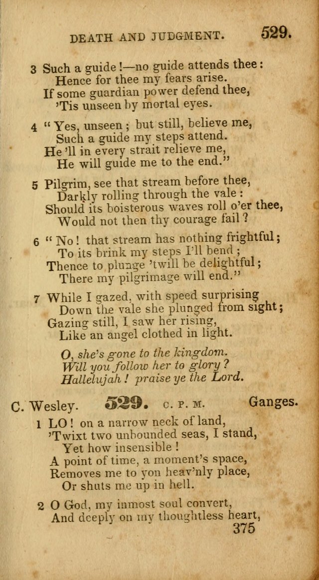 Select Hymns: adapted to the devotional exercises of the Baptist denomination (2nd ed.) page 375