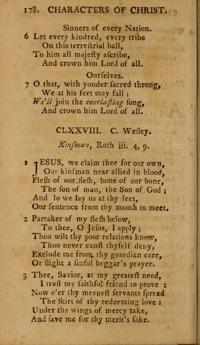 A Selection of Hymns: from the best authors, intended to be an appendix to Dr. Watt