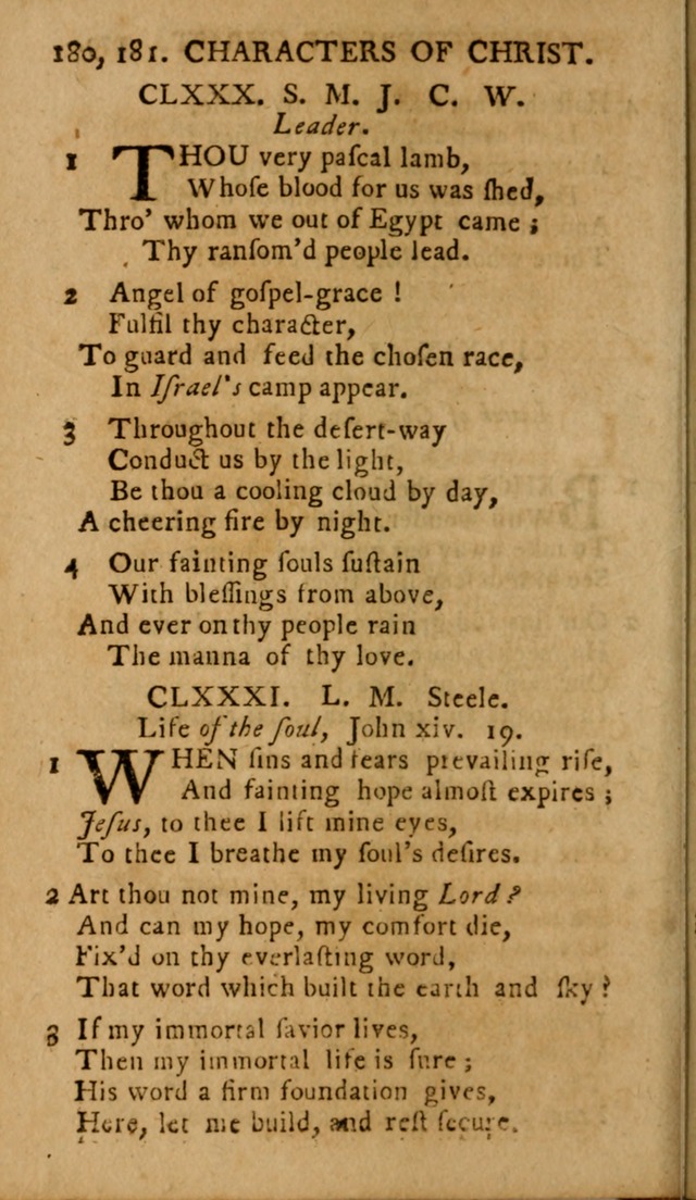 A Selection of Hymns: from the best authors, intended to be an appendix to Dr. Watt