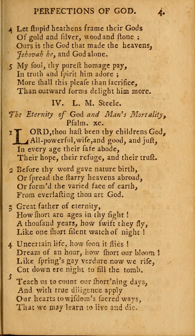 A Selection of Hymns: from the best authors, intended to be an appendix to Dr. Watt