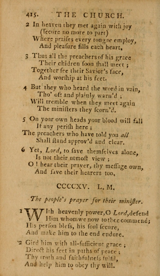 A Selection of Hymns: from the best authors, intended to be an appendix to Dr. Watt