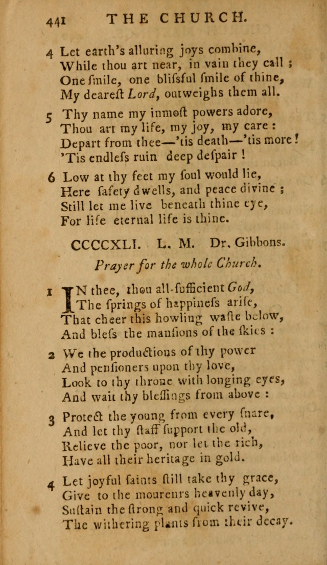 A Selection of Hymns: from the best authors, intended to be an appendix to Dr. Watt